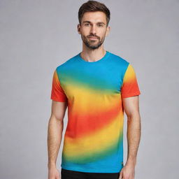 A stylish and comfortable t-shirt in vivid colors and unique design.