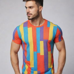 A stylish and comfortable t-shirt in vivid colors and unique design.