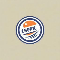 A visually striking logo for SPX EXPRESS, which conveys speed and efficiency. The logo should feature bold letters, modern design elements, and a color scheme that underscores the brand's reliability and professionalism.