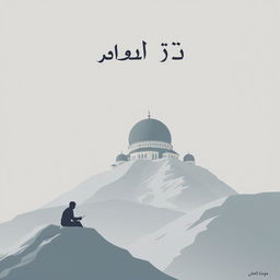 غلاف فني لكتاب بعنوان 'مرآة الغموض'