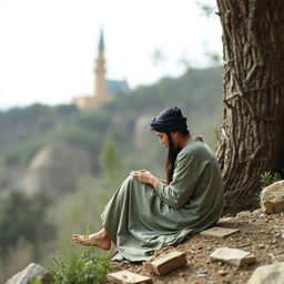 غلاف كتاب بعنوان 'مرآة الغموض'، يجسد السر والغموض بشكل مبدع