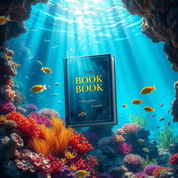 A beautiful underwater scene depicting a captivating book cover