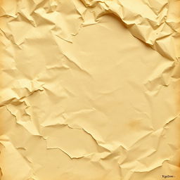 A beautifully crinkled and aged paper background suitable for a Dungeons & Dragons booklet