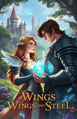 A fantasy medieval scene depicting a strong girl named Athena, who discovers she is a princess