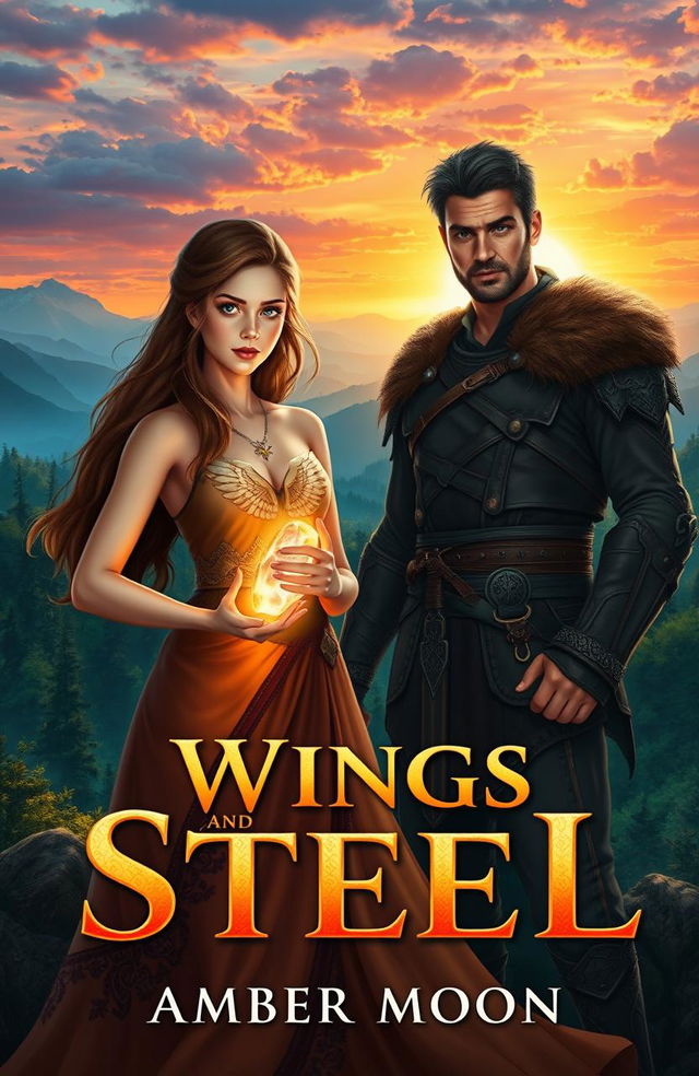 A captivating fantasy scene depicting Athena, a young girl with an angel wing tattoo on her chest, discovering her royal heritage as a princess in a medieval kingdom