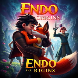 An epic movie poster for 'Endo the Origins' featuring Mr