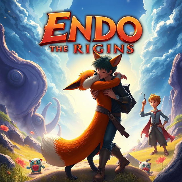 An epic movie poster for 'Endo the Origins' featuring Mr