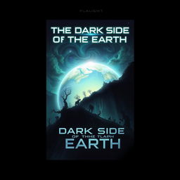 A striking and thought-provoking ebook cover for 'The Dark Side of the Earth'