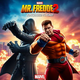 An epic Marvel movie poster featuring Mr