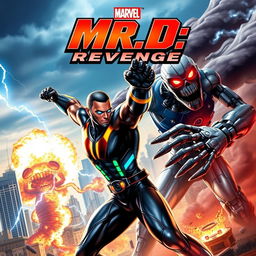 An epic Marvel movie poster featuring Mr
