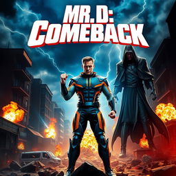An epic Marvel movie poster featuring Mr