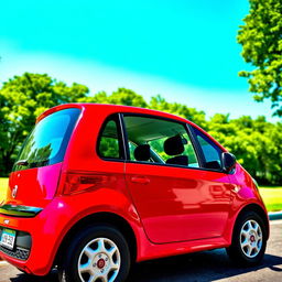 A stunning 2013 Fiat Uno Mille, showcasing its sleek lines and compact design