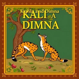 Research document on "Kalila and Dimna", an ancient collection of interrelated animal fables that originated from Indian literature, also known as the Panchatantra