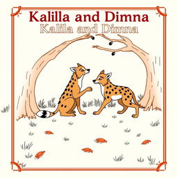 Research document on "Kalila and Dimna", an ancient collection of interrelated animal fables that originated from Indian literature, also known as the Panchatantra