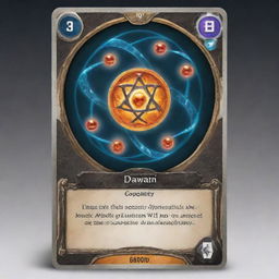 A sophisticated card named DNAproof, embodying scientific DNA elements. Its ability allows the player to exchange a high-power card from the opposition.