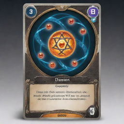 A sophisticated card named DNAproof, embodying scientific DNA elements. Its ability allows the player to exchange a high-power card from the opposition.