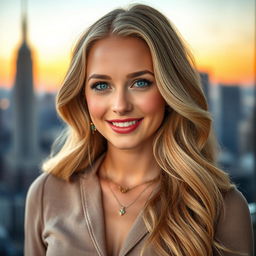 A captivating portrait of Sydney Sweeney, showcasing her striking features and signature style