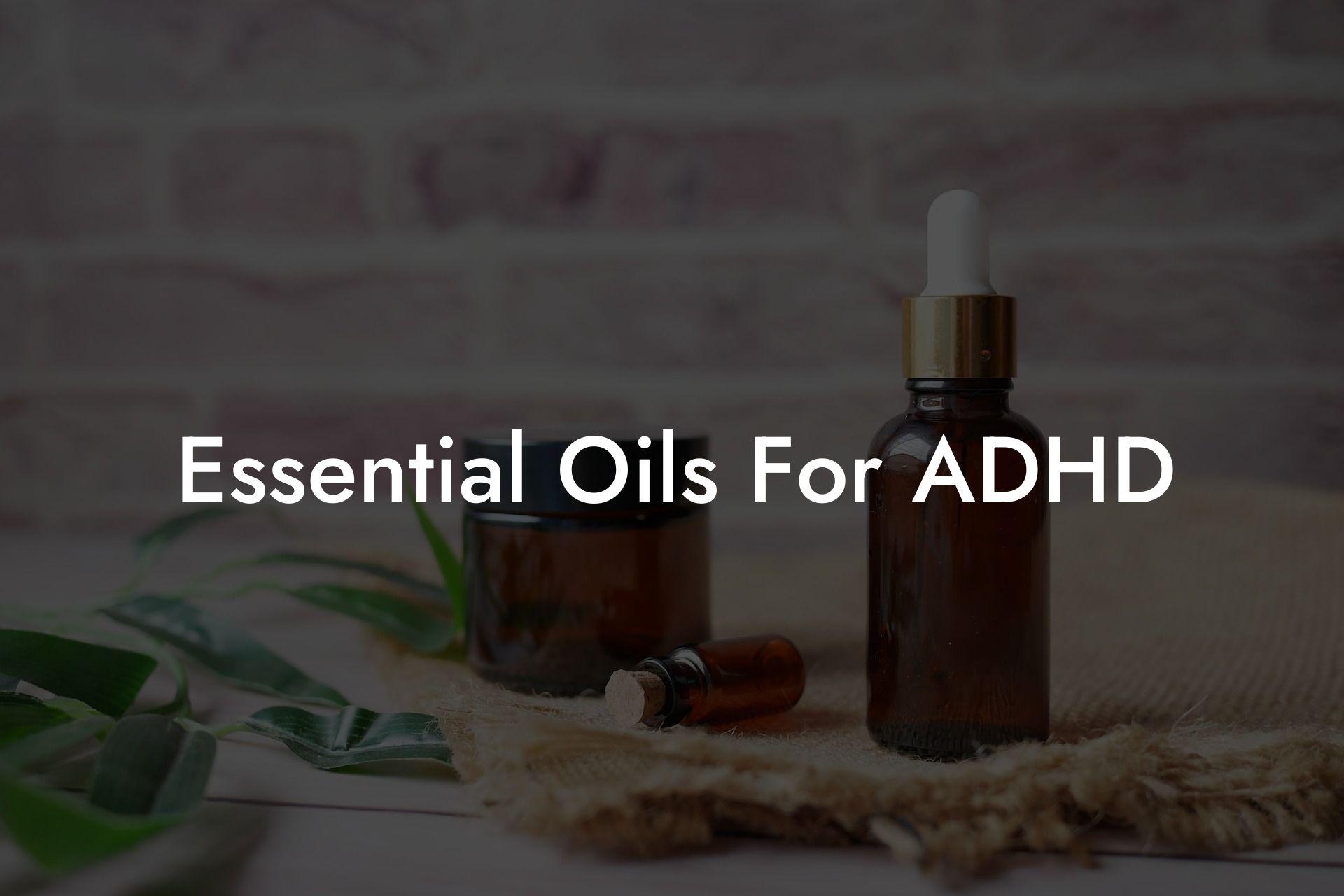 Unlock the power of nature's remedies tailored for ADHD. Take this quiz to find out which essential oil blend suits your needs best.