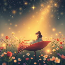A heartwarming fantasy universe where love blooms among simple yet enchanting plants and flowers