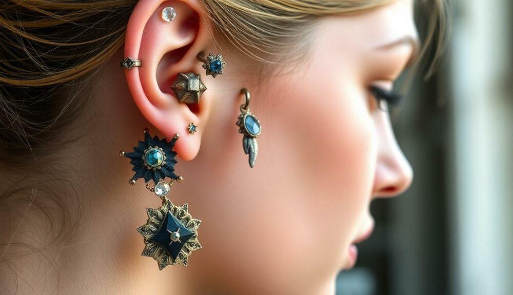 Dive into the world of industrial ear piercings and discover the ideal jewelry for your unique style and comfort!
