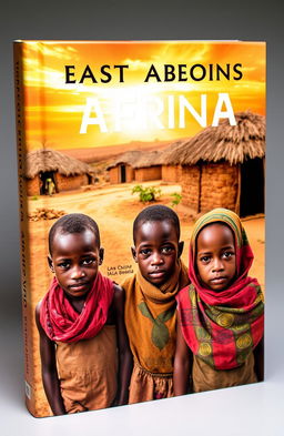 A poignant and thought-provoking book cover depicting children from East Africa in a challenging, impoverished environment