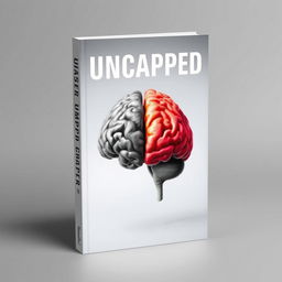 A striking book cover titled 'Uncapped', with the text prominently placed in the top right corner in a bold, modern font