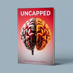 A striking book cover titled 'Uncapped', with the text prominently placed in the top right corner in a bold, modern font