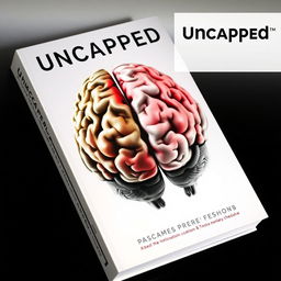 A striking book cover titled 'Uncapped', with the text prominently placed in the top right corner in a bold, modern font