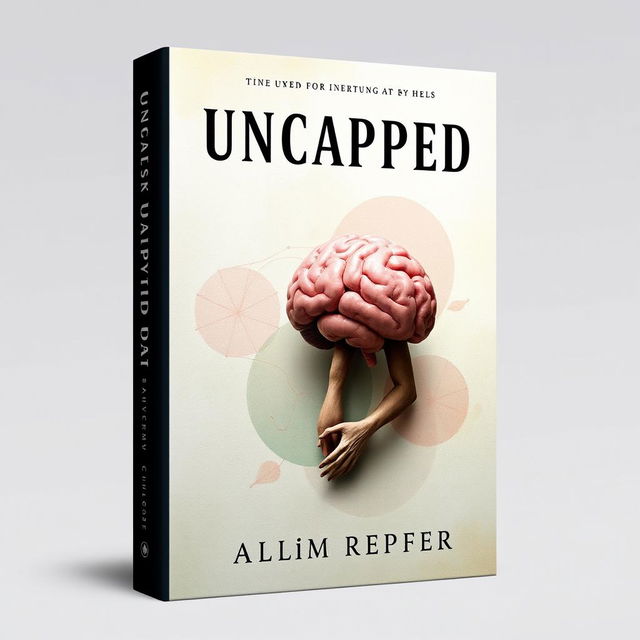 A captivating book cover titled 'Uncapped', featuring the title text prominently placed in the top right corner in a bold, modern font