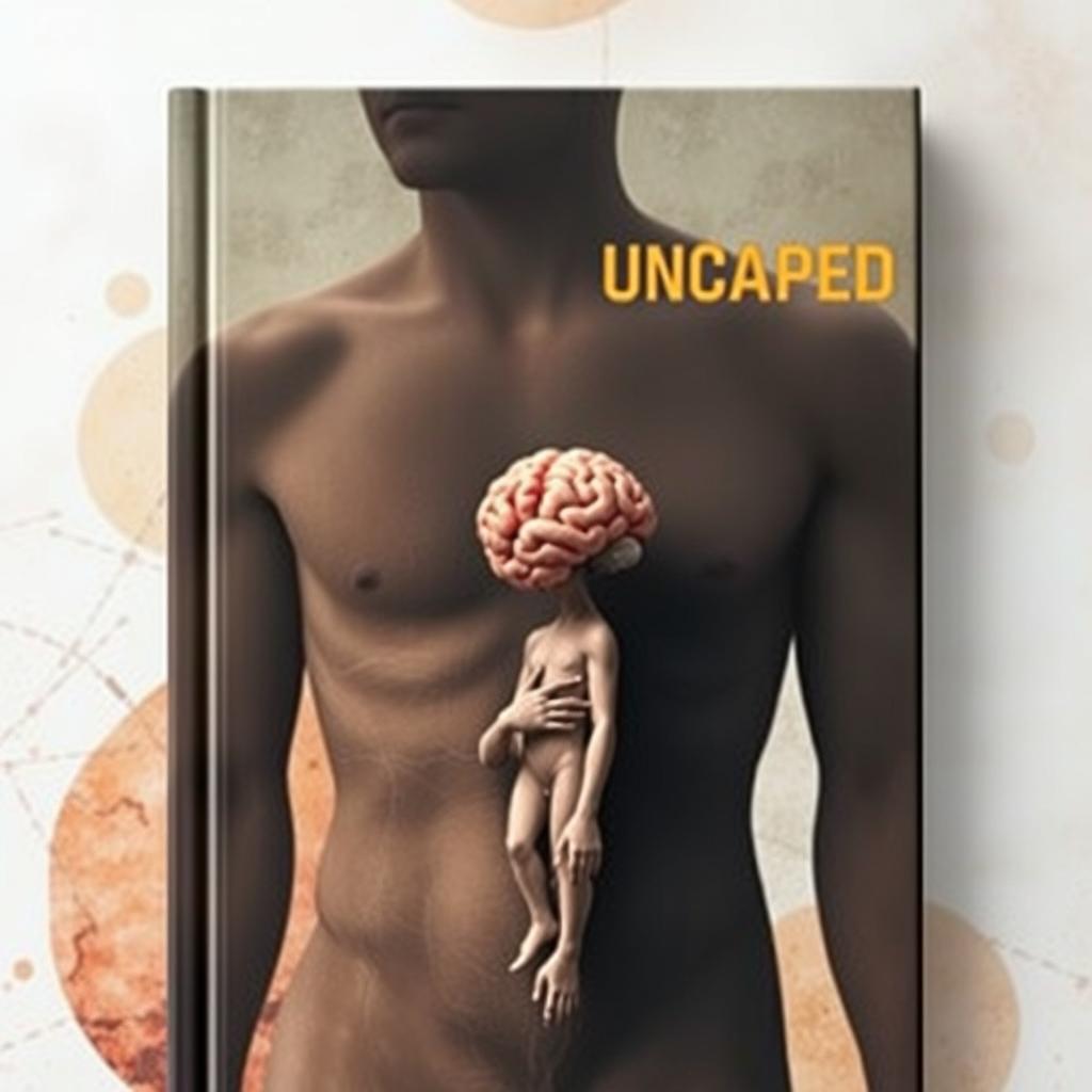 A captivating book cover titled 'Uncapped', featuring the title text prominently placed in the top right corner in a bold, modern font