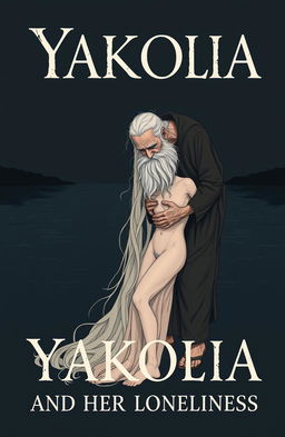 A book cover design for 'Yakolia and Her Loneliness', featuring dark themes