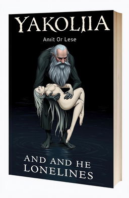 A book cover design for 'Yakolia and Her Loneliness', featuring dark themes