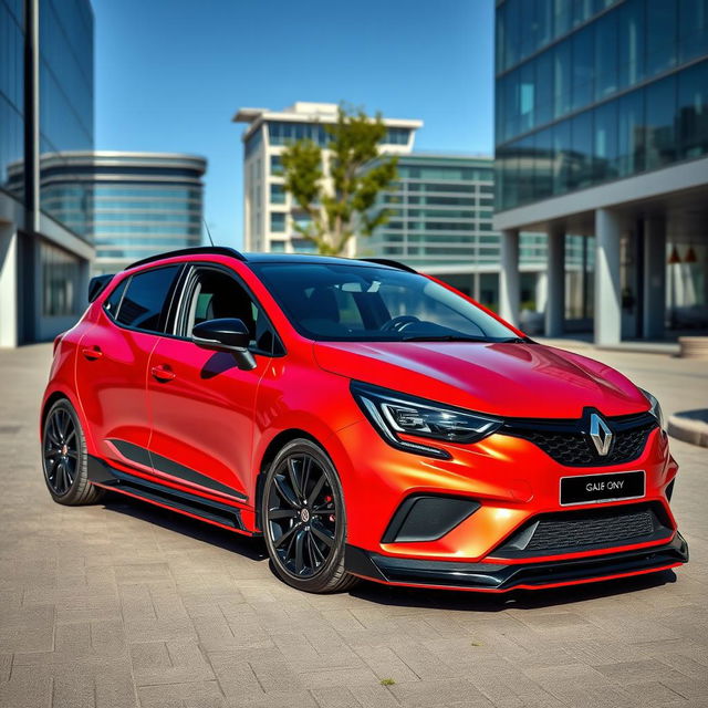 A sleek and stylish family hatchback that also has sporty features, showcasing a lightweight body with plastic side panels that highlight its dynamic design