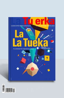 Cover of the magazine 'La Tuerka' depicting a vibrant and dynamic design that embodies the spirit of disruption and challenge