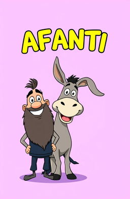 A cartoonish title 'AFANTI' prominently displayed at the top