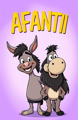 A cartoonish title 'AFANTI' prominently displayed at the top