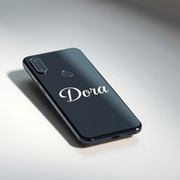 A modern smartphone with a sleek design that closely resembles flagship models, featuring a vibrant touchscreen