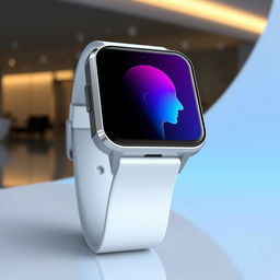 A stylish square-shaped smart watch branded as 'Dora'