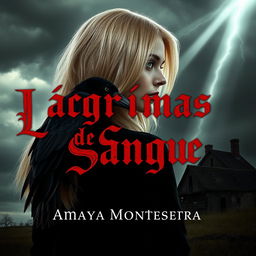 An evocative image encapsulating the themes of mystery, revenge, and the beginning of a journey, featuring a woman seen from behind