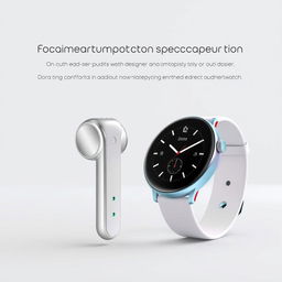 A cutting-edge in-ear microphone headset named 'Dora', designed to adhere comfortably to the skin