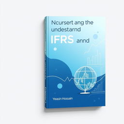 A modern and engaging book cover design for "Understanding IFRS and IAS Standards" written by Yeasin Hossain