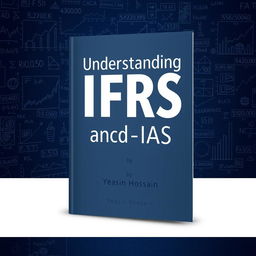 A compelling book cover design for 'Understanding IFRS and IAS' by Yeasin Hossain