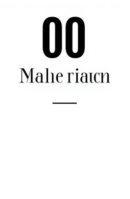 A minimalist book cover design featuring only text, elegantly arranged on a plain background