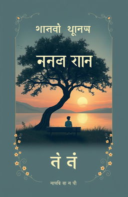 A beautifully illustrated book cover for the Bengali novel titled 'একাকিত্বের ভাবনা' by writer মামুনুর রশিদ রাফাত