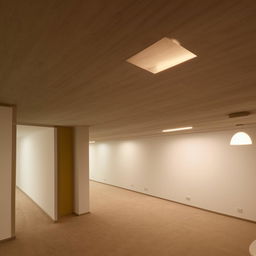 A spacious 13x20 room showcasing a modern design with optimal lighting.