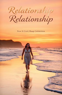 A beautifully designed book cover for a relationship advice book