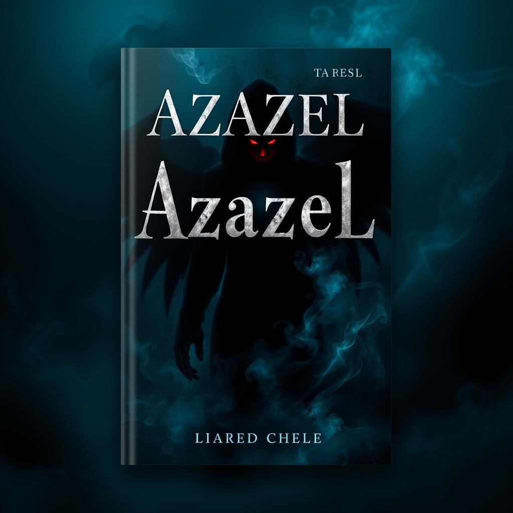 A stunning book cover design for a novel titled 'Azazel'