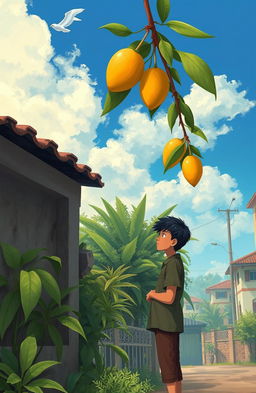 A vibrant literary scene depicting a collection of short stories inspired by the golden generation of Probolinggo, celebrating culture and valuing diversity
