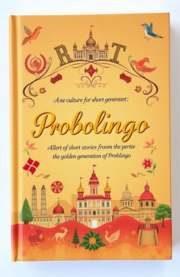 A beautifully designed book cover that showcases the essence of a collection of short stories from the golden generation of Probolinggo