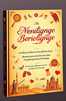A beautifully designed book cover that showcases the essence of a collection of short stories from the golden generation of Probolinggo